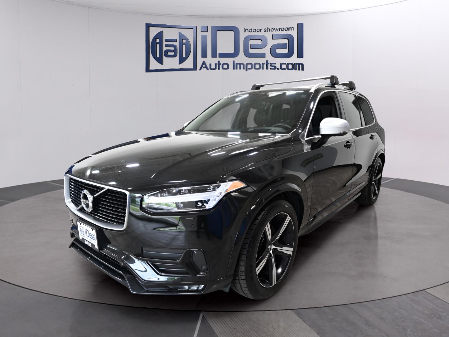 Onyx Black Metallic 2018 Volvo XC90 T6 R-Design AWD SUV / Crossover All-Wheel Drive Automatic