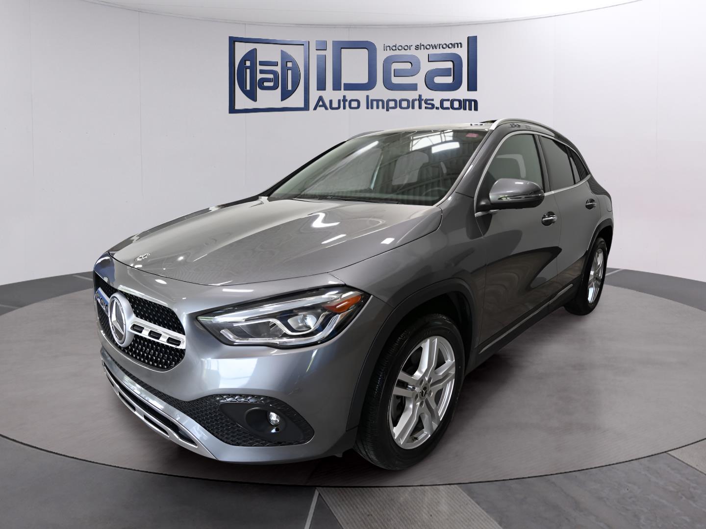 Gray (Mountain Grey Metallic) 2021 Mercedes-Benz GLA 250 4MATIC SUV / Crossover All-Wheel Drive Automatic