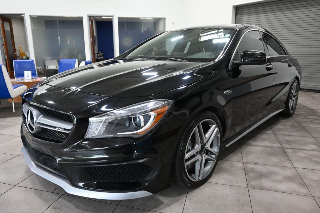 Night Black 2016 Mercedes-Benz CLA 45 AMG 4MATIC Sedan All-Wheel Drive Automatic