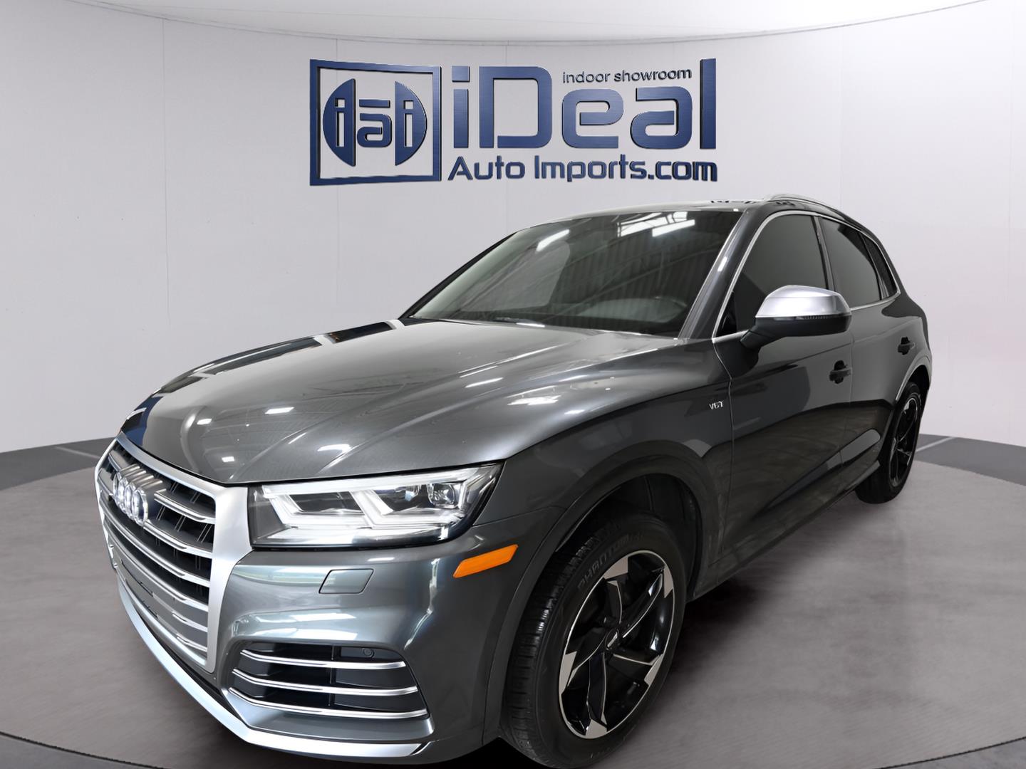 Daytona Gray Pearl Effect 2018 Audi SQ5 3.0T quattro Premium Plus AWD SUV / Crossover All-Wheel Drive Automatic