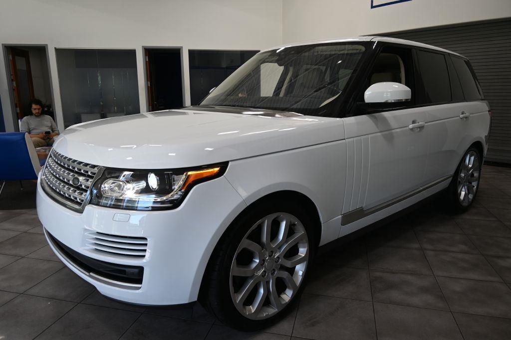 White 2017 Land Rover Range Rover V6 HSE 4WD SUV / Crossover All-Wheel Drive Automatic