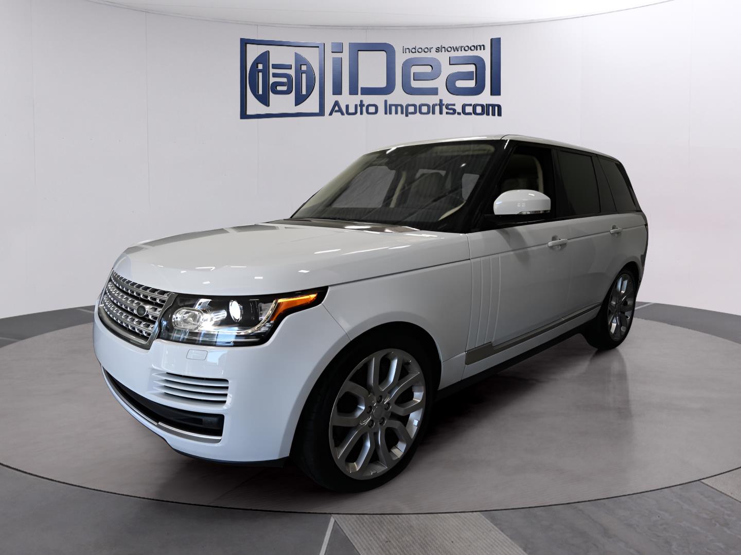 White 2017 Land Rover Range Rover V6 HSE 4WD SUV / Crossover All-Wheel Drive Automatic