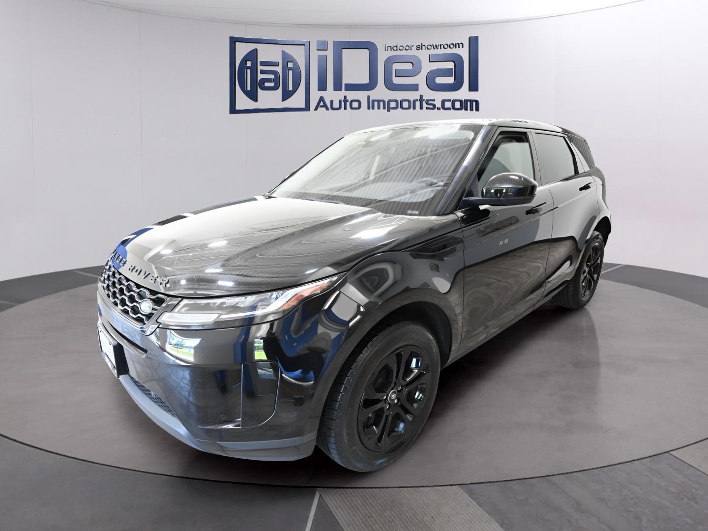 Black 2020 Land Rover Range Rover Evoque SUV / Crossover All-Wheel Drive Automatic