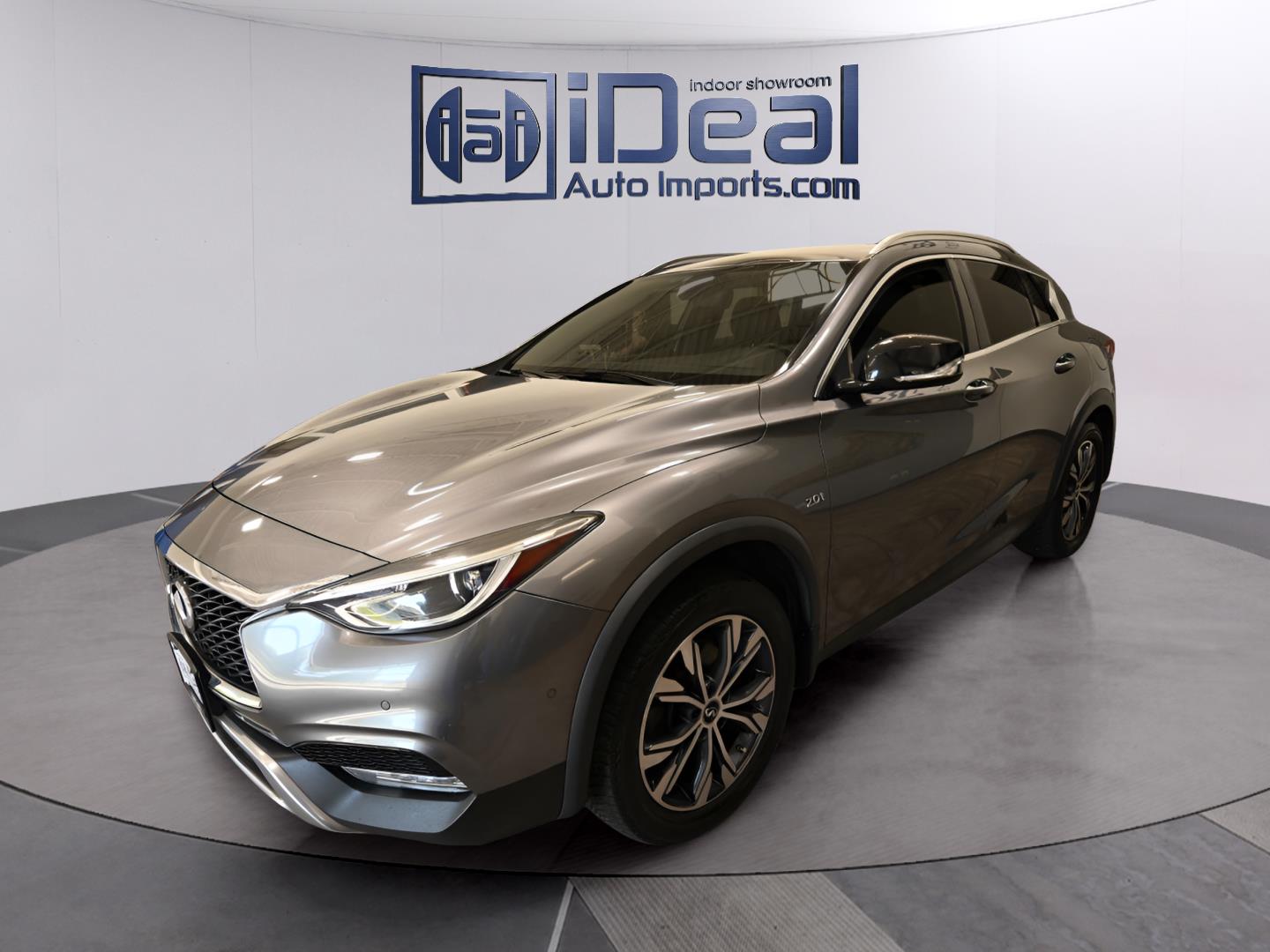 Gray (Graphite Shadow) 2017 INFINITI QX30 SUV / Crossover All-Wheel Drive Automatic