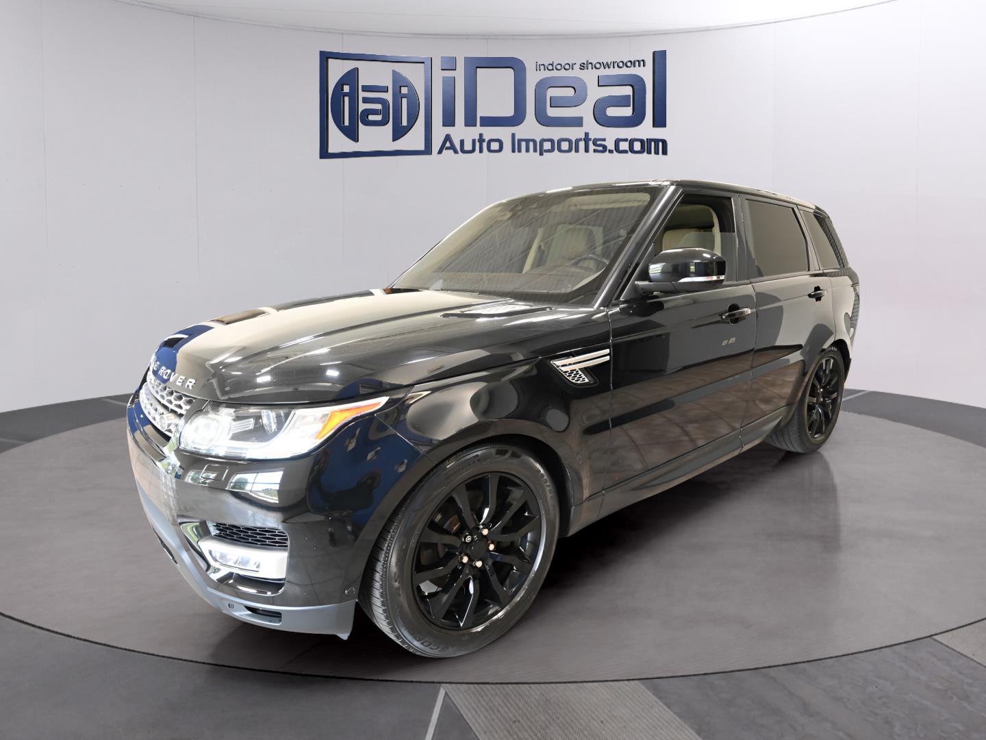 Black 2017 Land Rover Range Rover Sport SUV / Crossover All-Wheel Drive Automatic