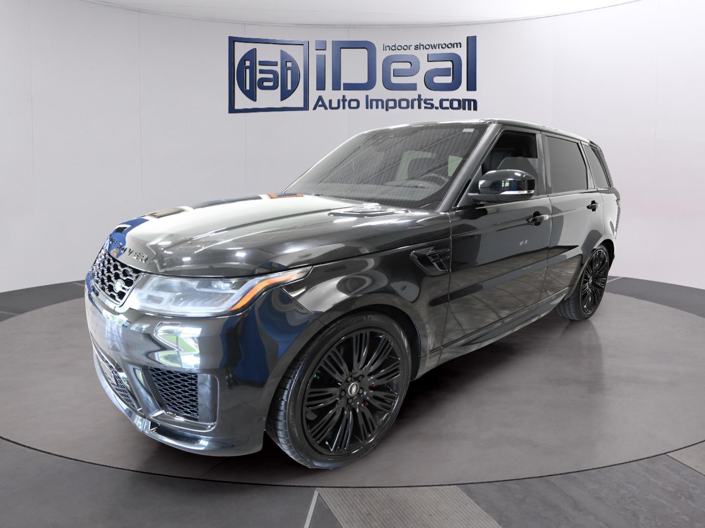 Black 2019 Land Rover Range Rover Sport SUV / Crossover All-Wheel Drive Automatic