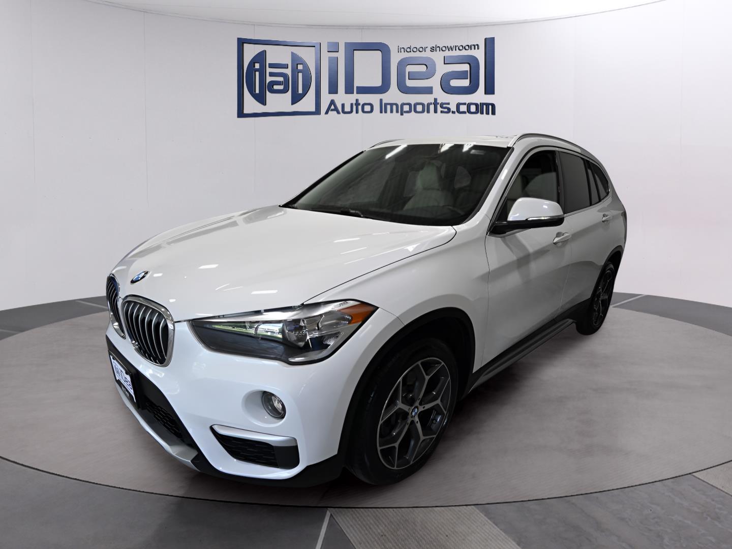 Mineral White Metallic 2018 BMW X1 SUV / Crossover All-Wheel Drive Automatic