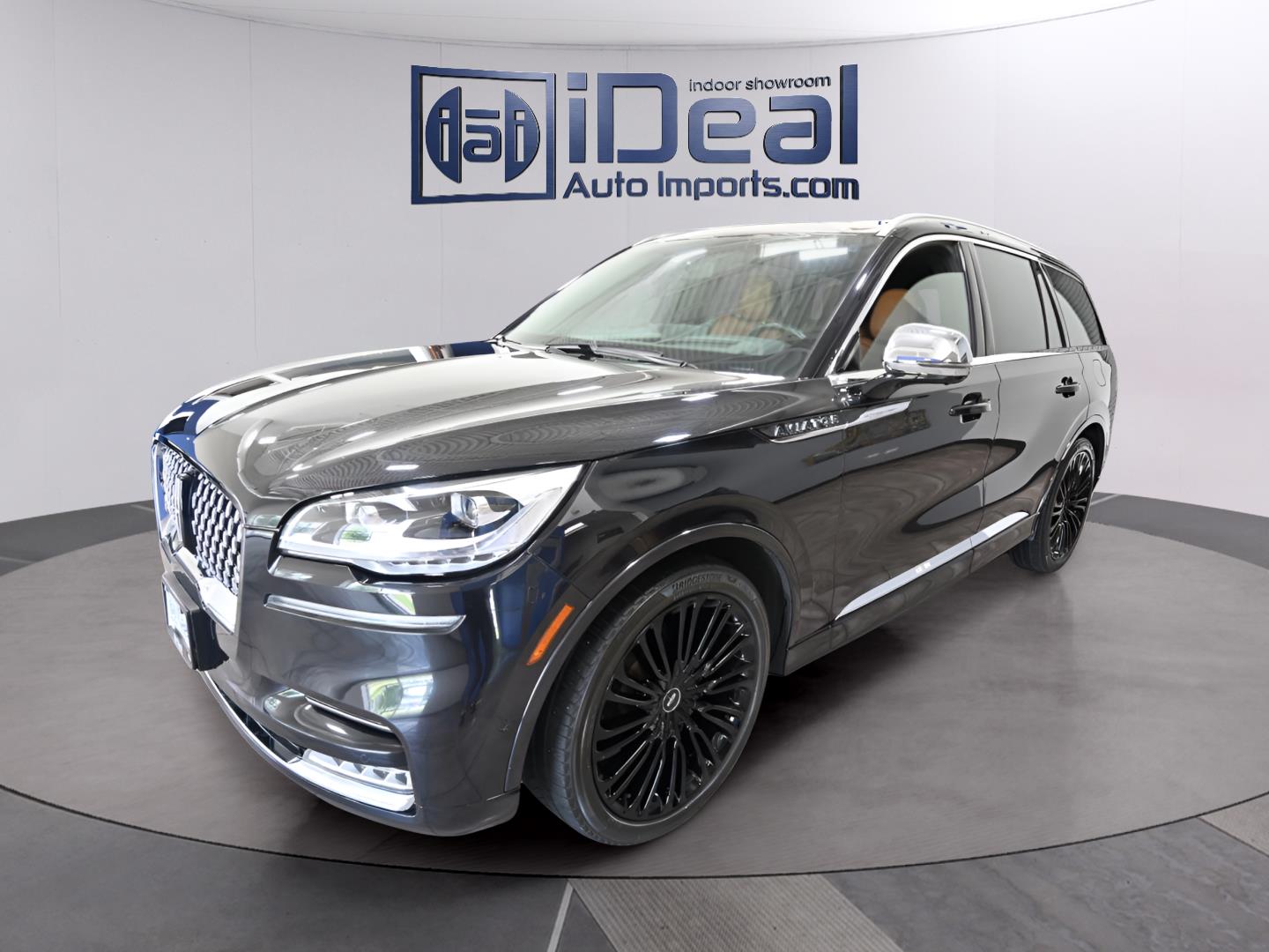 Infinite Black 2021 Lincoln Aviator SUV / Crossover All-Wheel Drive Automatic