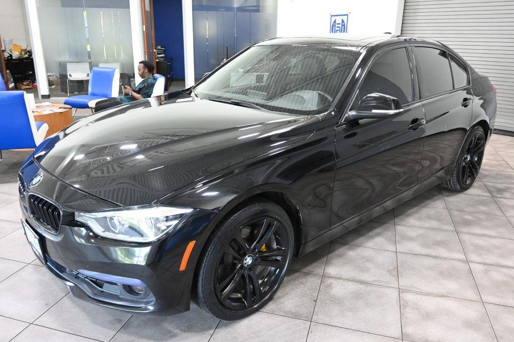 Jet Black 2018 BMW 3 Series Sedan All-Wheel Drive Automatic