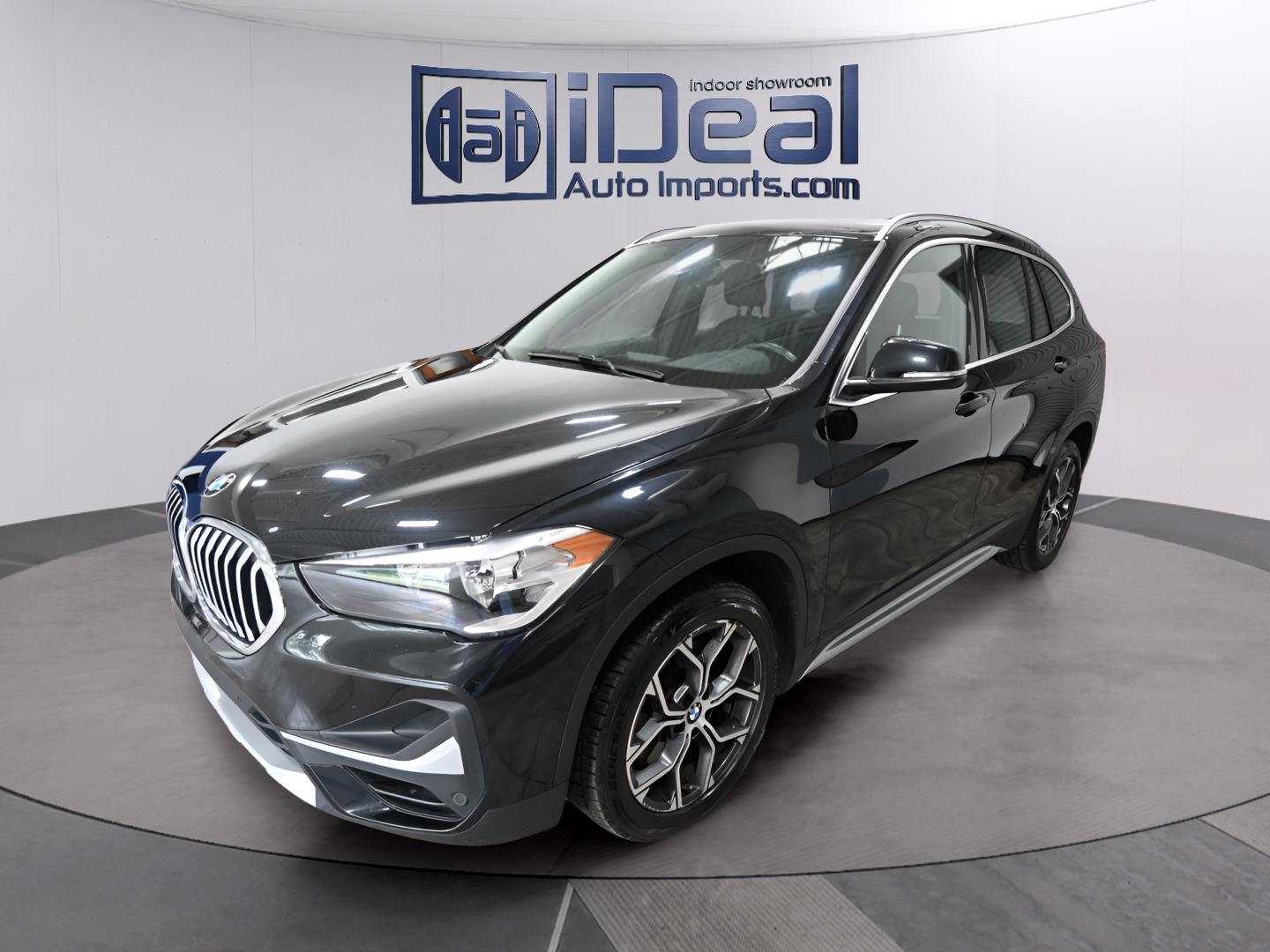 Black Sapphire Metallic 2021 BMW X1 SUV / Crossover All-Wheel Drive Automatic