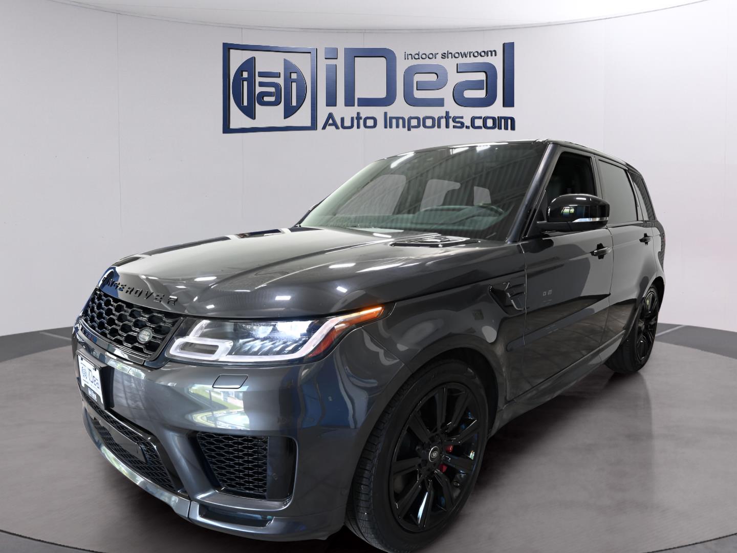 Santorini Black Metallic 2018 Land Rover Range Rover Sport SUV / Crossover All-Wheel Drive Automatic