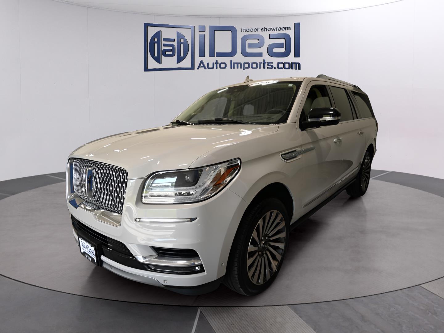 Ceramic Pearl 2021 Lincoln Navigator SUV / Crossover Four-Wheel Drive Automatic