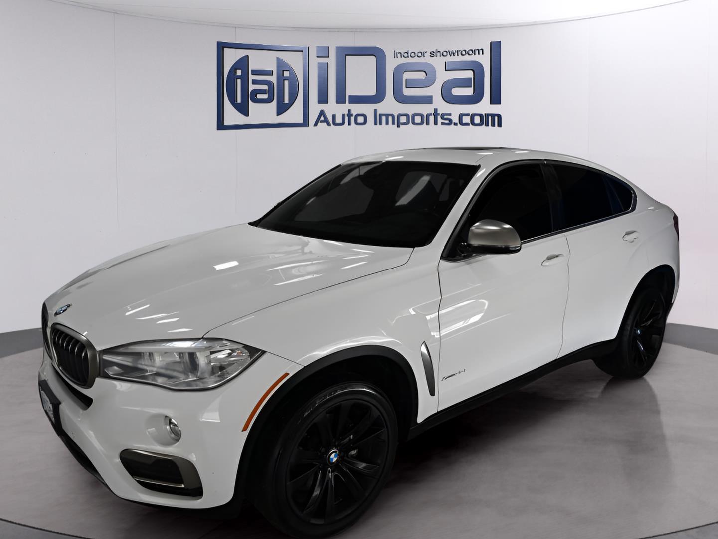 Alpine White 2019 BMW X6 SUV / Crossover All-Wheel Drive Automatic