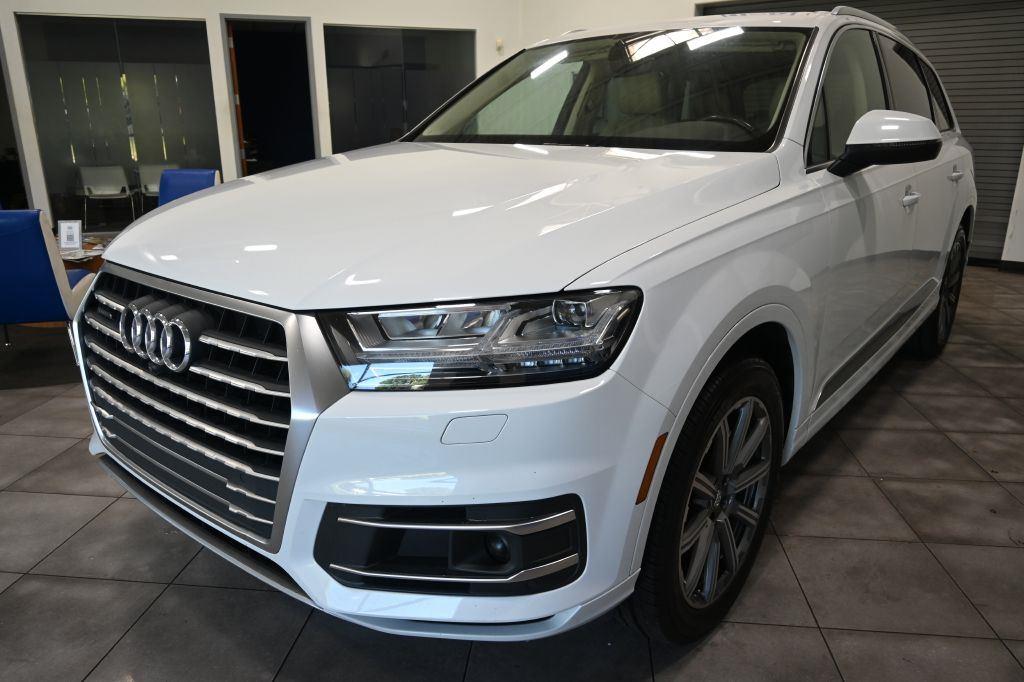 Glacier White Metallic 2018 Audi Q7 SUV / Crossover Automatic