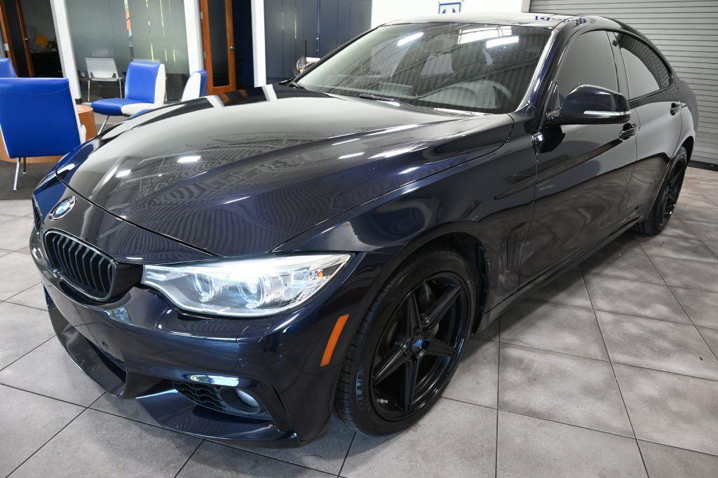 Carbon Black Metallic 2017 BMW 4 Series Sedan All-Wheel Drive Automatic