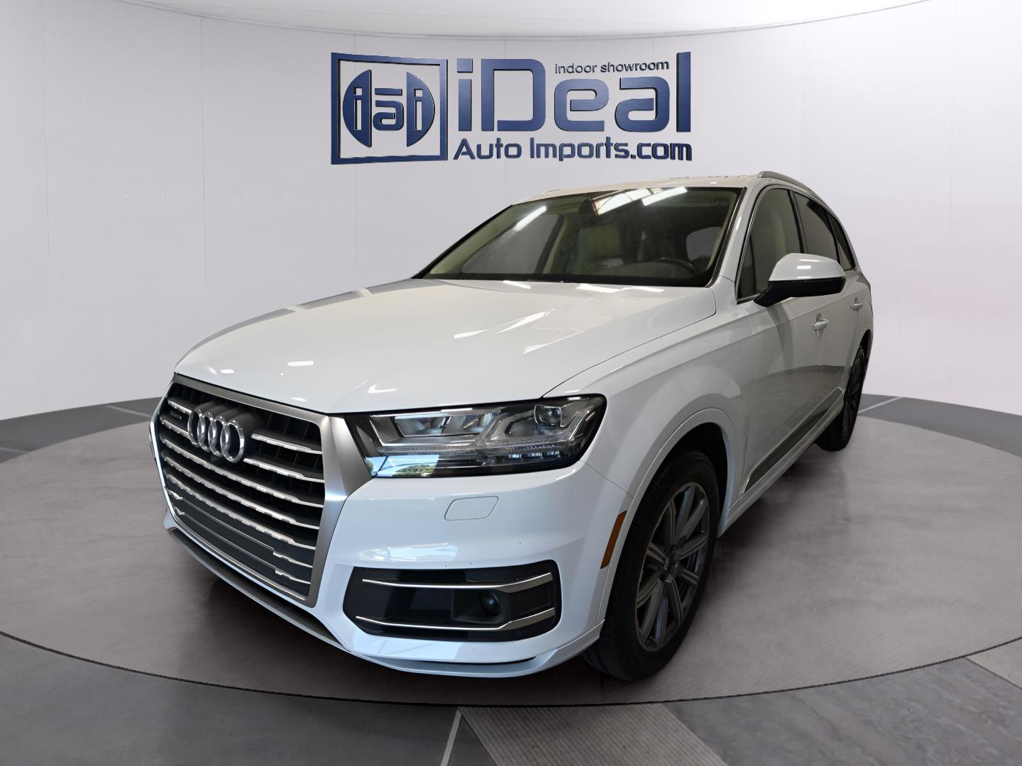 Glacier White Metallic 2018 Audi Q7 SUV / Crossover Automatic
