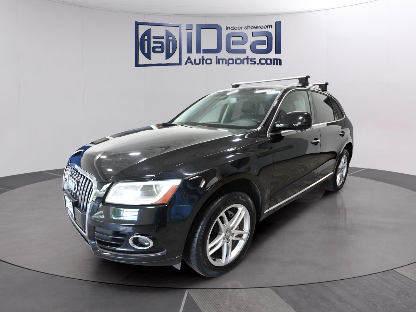 Brilliant Black 2015 Audi Q5 SUV / Crossover All-Wheel Drive Automatic
