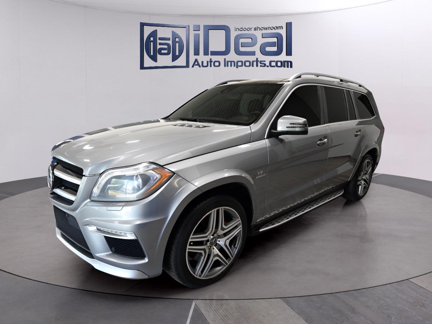 Iridium Silver Metallic 2014 Mercedes-Benz GL-Class SUV / Crossover All-Wheel Drive Automatic