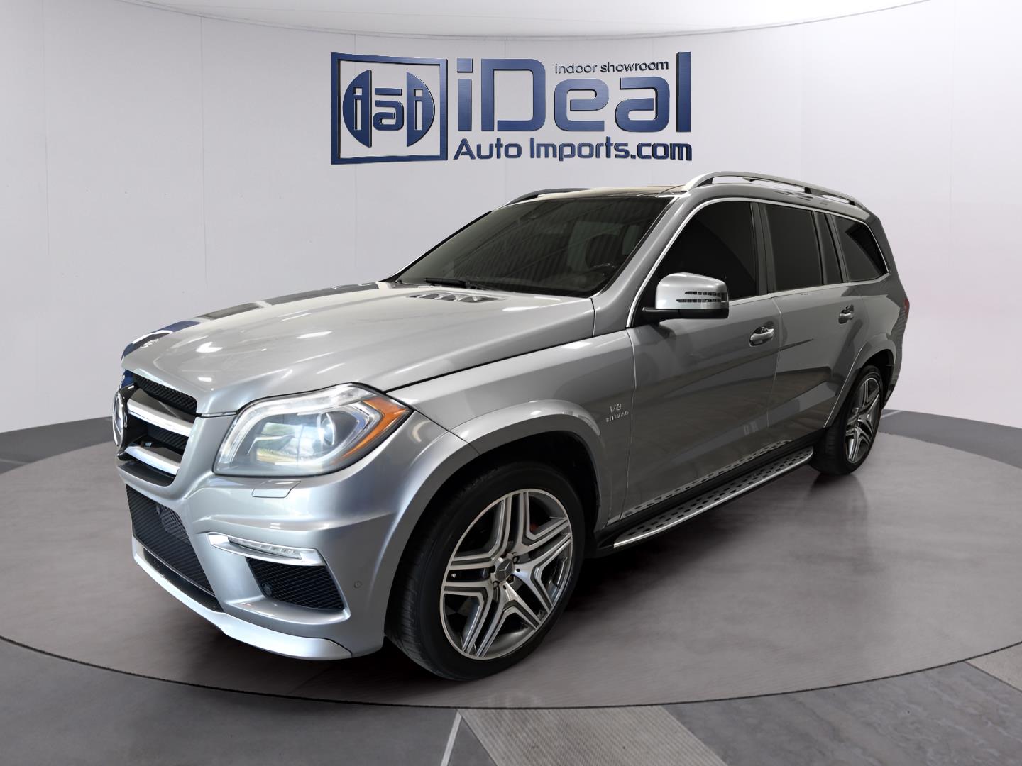 Iridium Silver Metallic 2014 Mercedes-Benz GL-Class SUV / Crossover All-Wheel Drive Automatic
