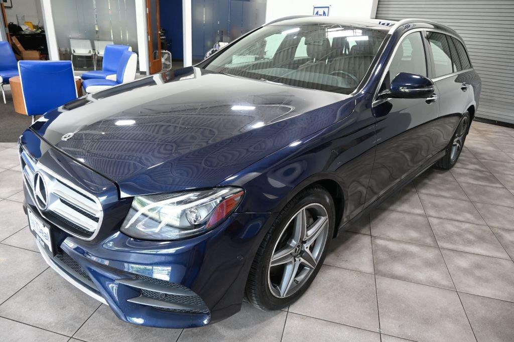 Lunar Blue Metallic 2018 Mercedes-Benz E-Class Wagon All-Wheel Drive Automatic