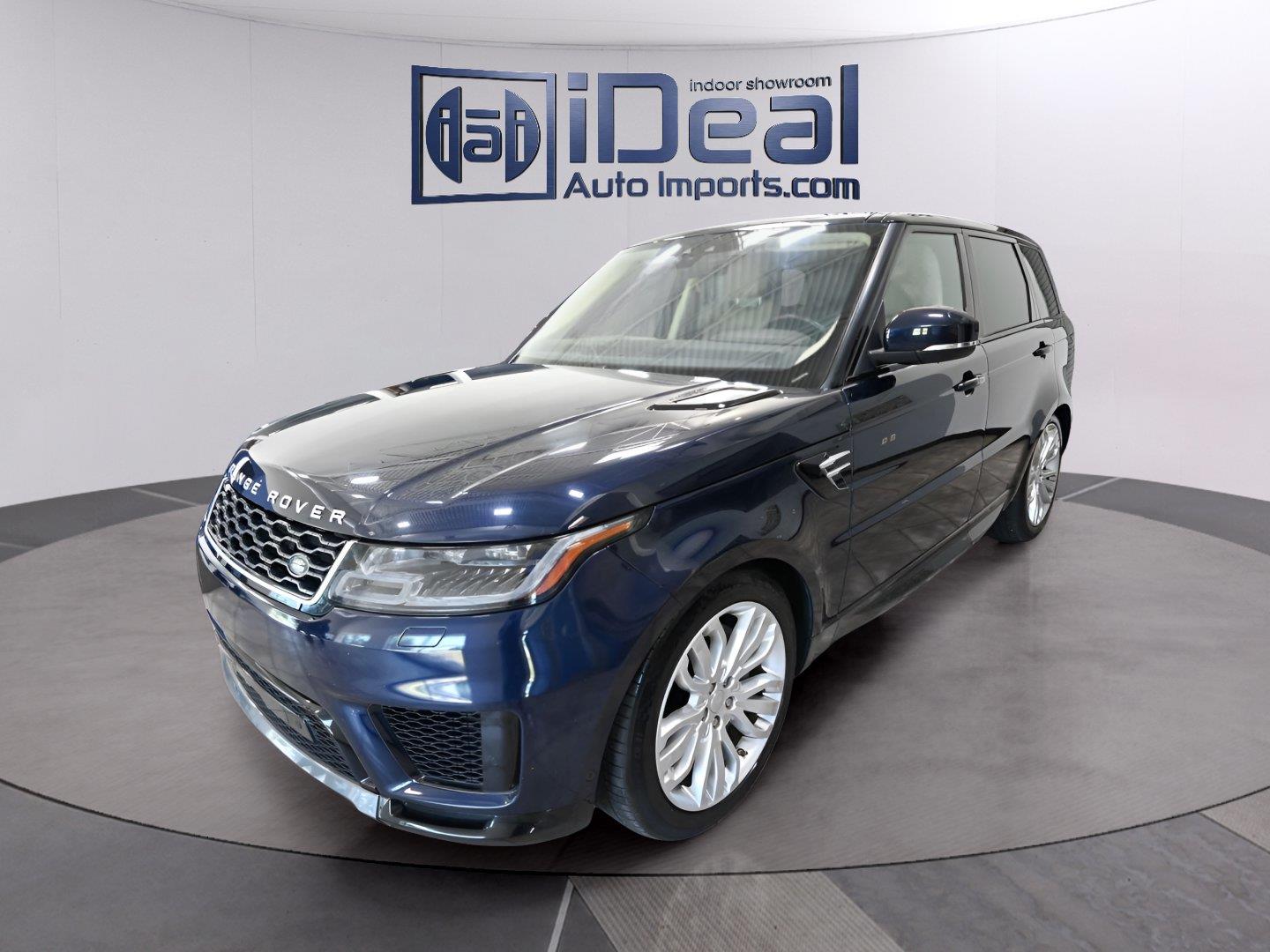 Portofino Blue Metallic 2020 Land Rover Range Rover Sport SUV / Crossover All-Wheel Drive Automatic