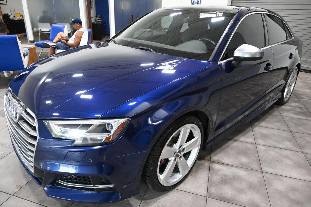 Navarra Blue Metallic 2018 Audi S3 Sedan All-Wheel Drive Automatic