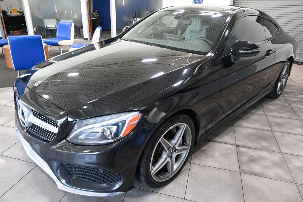 Obsidian Black Metallic 2018 Mercedes-Benz C-Class Sedan All-Wheel Drive Automatic