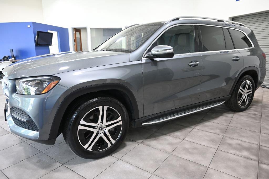 Gray (Selenite Grey Metallic) 2021 Mercedes-Benz GLS SUV / Crossover All-Wheel Drive Automatic