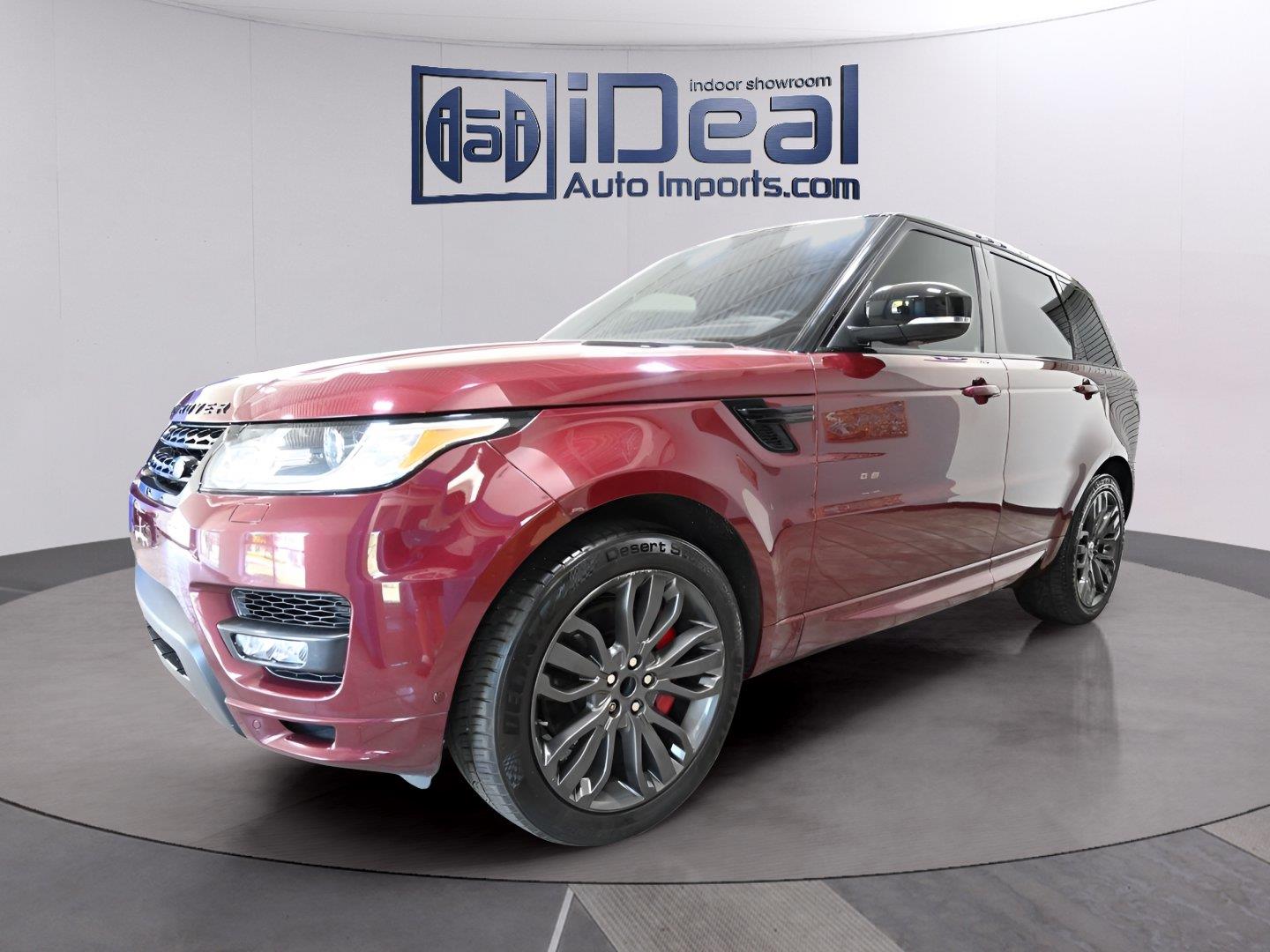 Montalcino Red 2017 Land Rover Range Rover Sport SUV / Crossover All-Wheel Drive Automatic