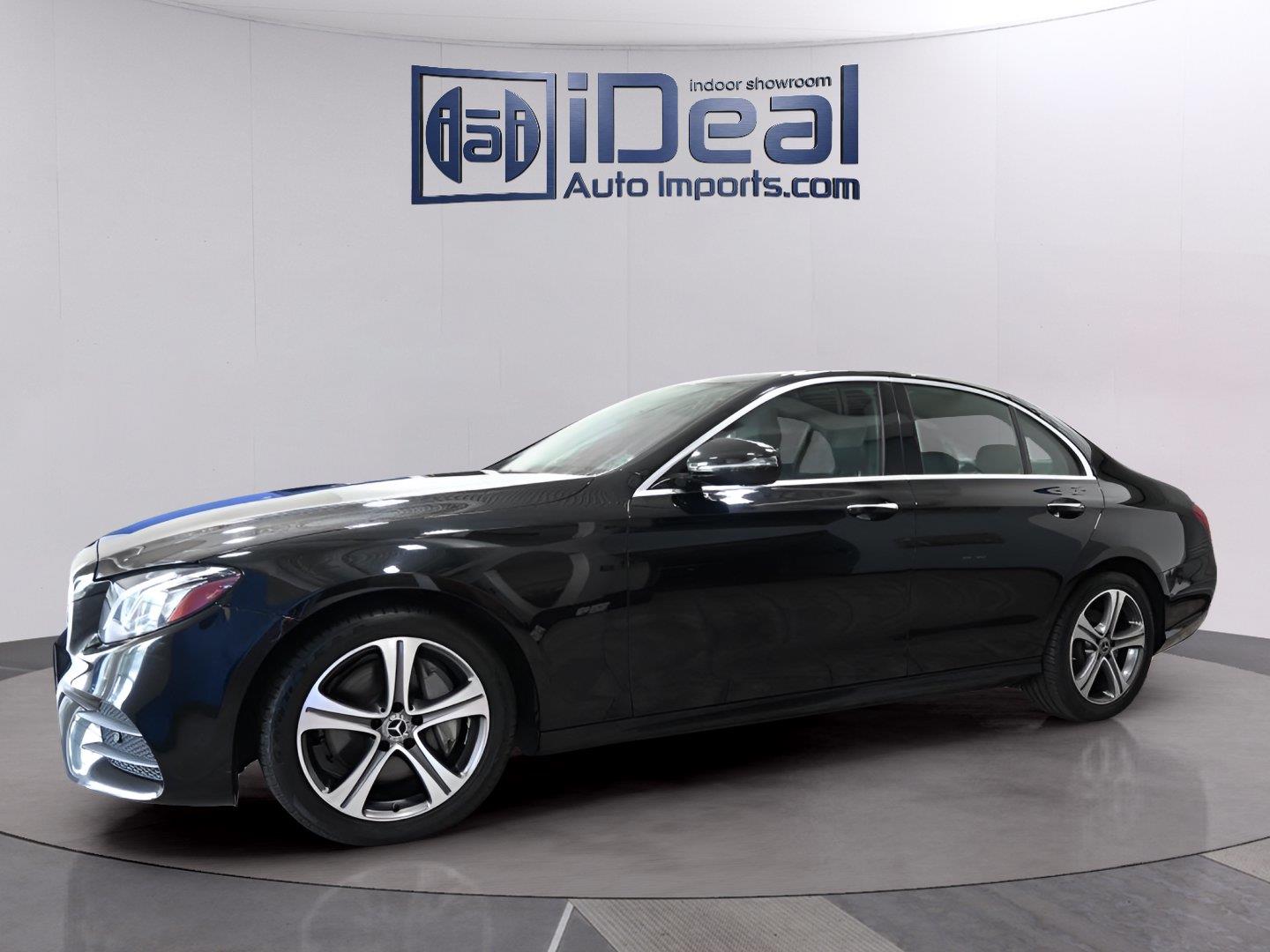 Black 2020 Mercedes-Benz E-Class Sedan All-Wheel Drive Automatic