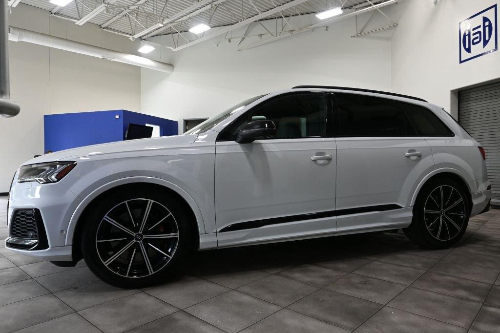 Glacier White Metallic 2021 Audi SQ7 SUV / Crossover All-Wheel Drive Automatic