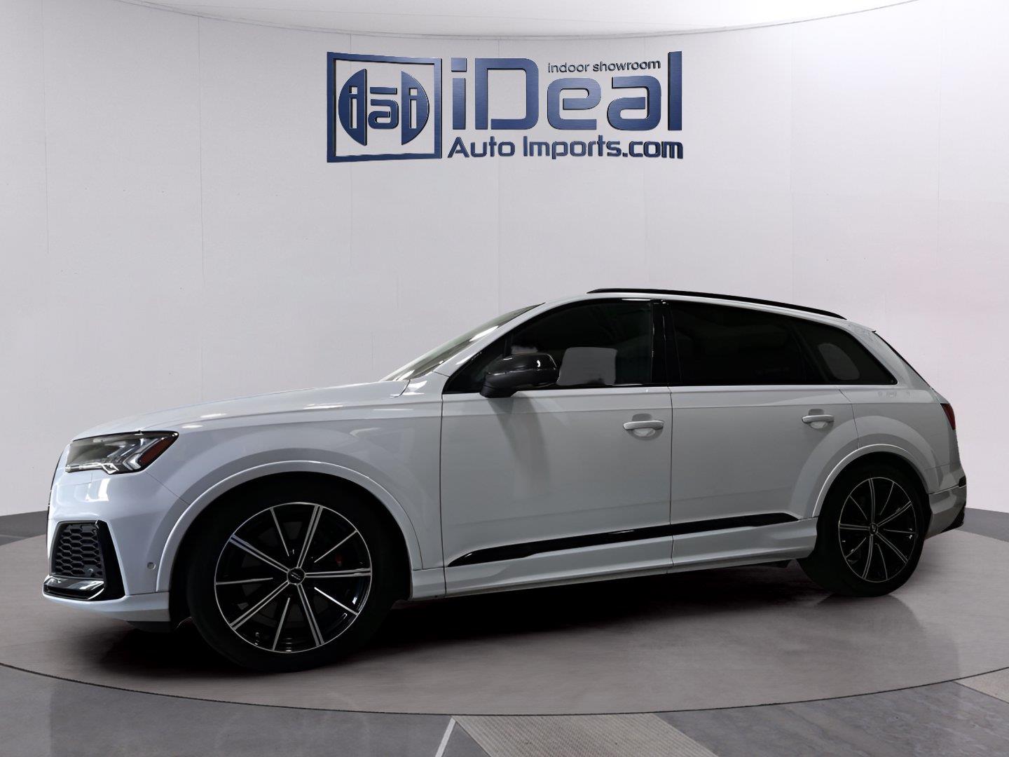 Glacier White Metallic 2021 Audi SQ7 SUV / Crossover All-Wheel Drive Automatic