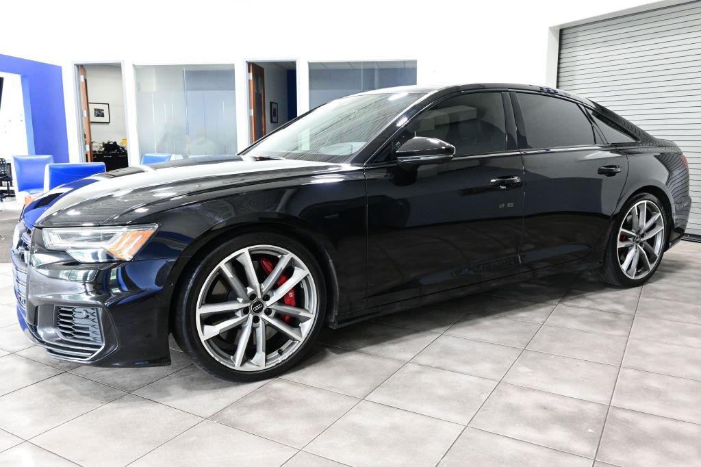 Mythos Black Metallic 2021 Audi S6 Sedan All-Wheel Drive Automatic