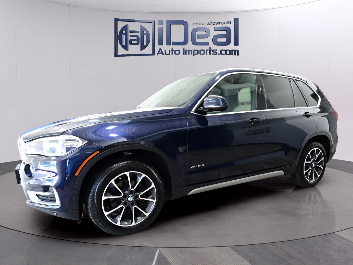 Imperial Blue Metallic 2017 BMW X5 SUV / Crossover All-Wheel Drive 8-Speed Automatic