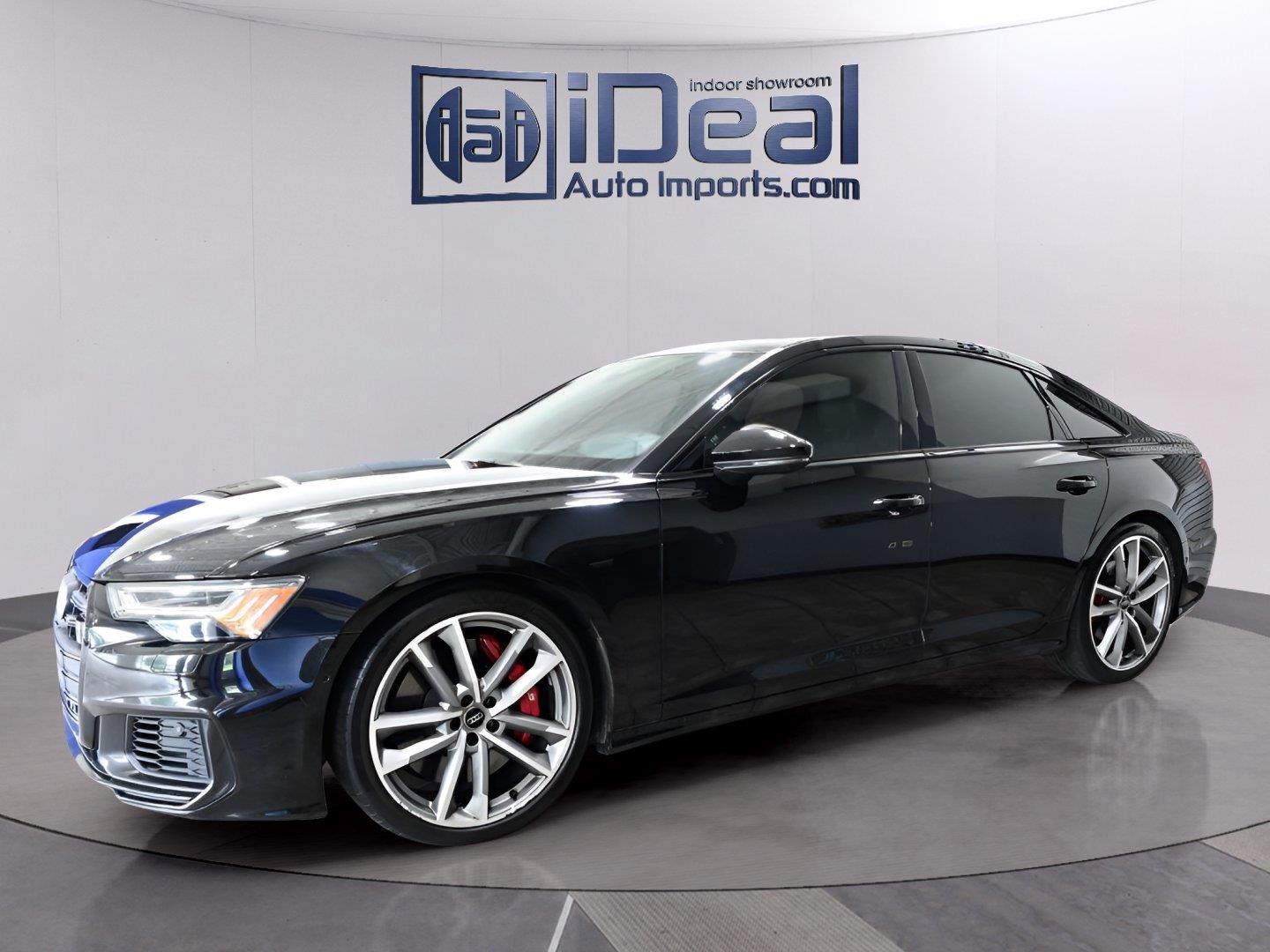 Mythos Black Metallic 2021 Audi S6 Sedan All-Wheel Drive Automatic