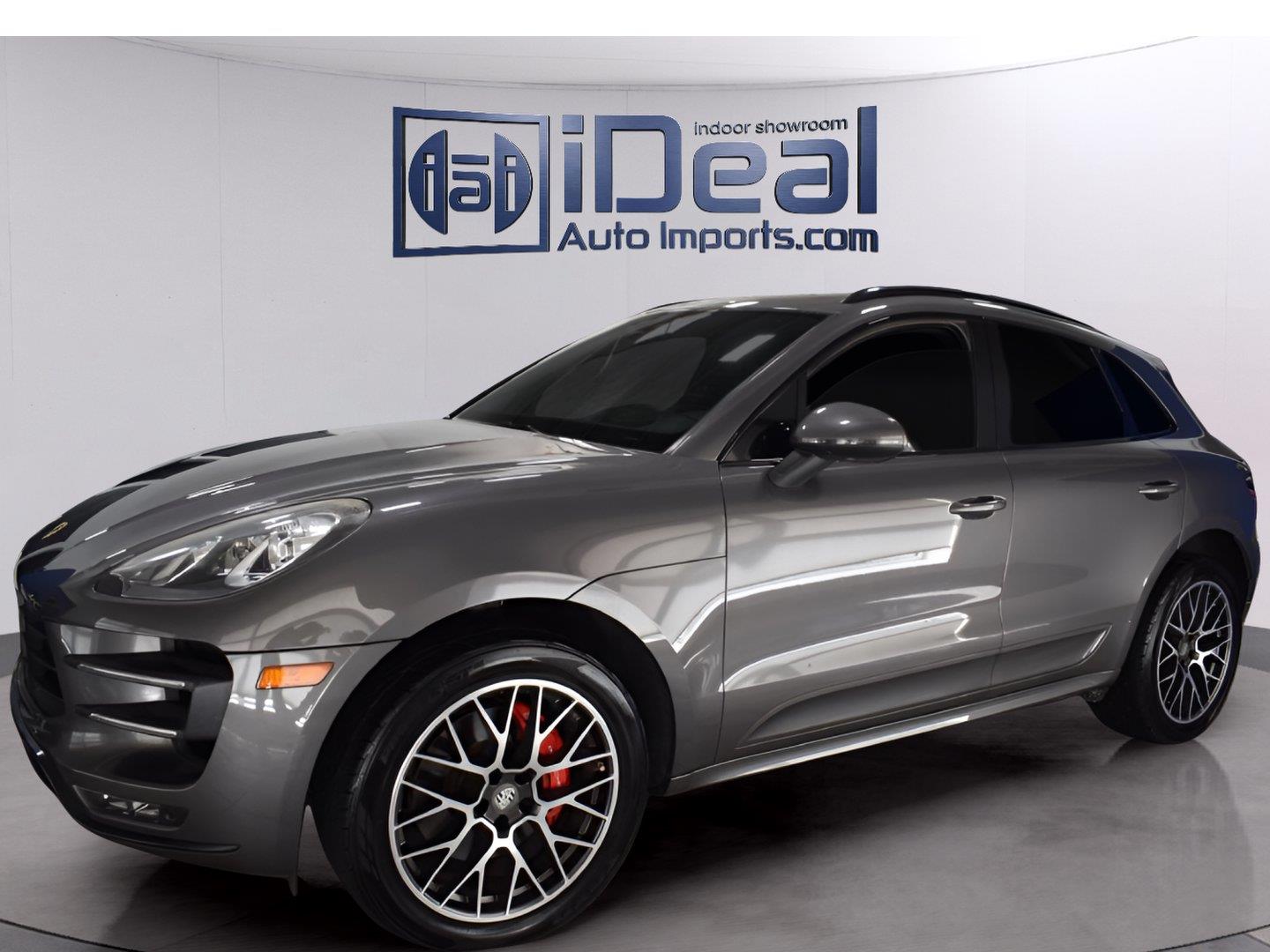 Gray (Volcano Grey Metallic) 2017 Porsche Macan SUV / Crossover All-Wheel Drive Automatic