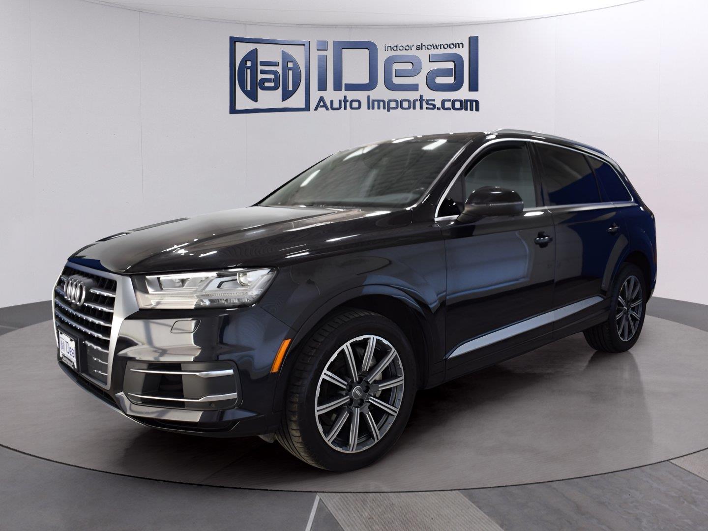 Night Black 2017 Audi Q7 SUV / Crossover All-Wheel Drive Automatic