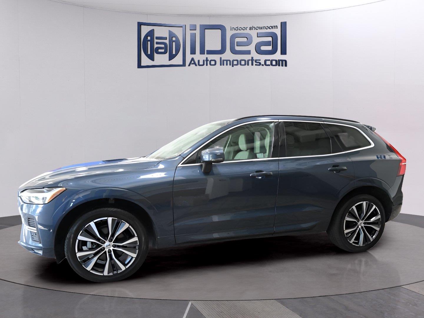 Denim Blue Metallic 2022 Volvo XC60 SUV / Crossover All-Wheel Drive Automatic