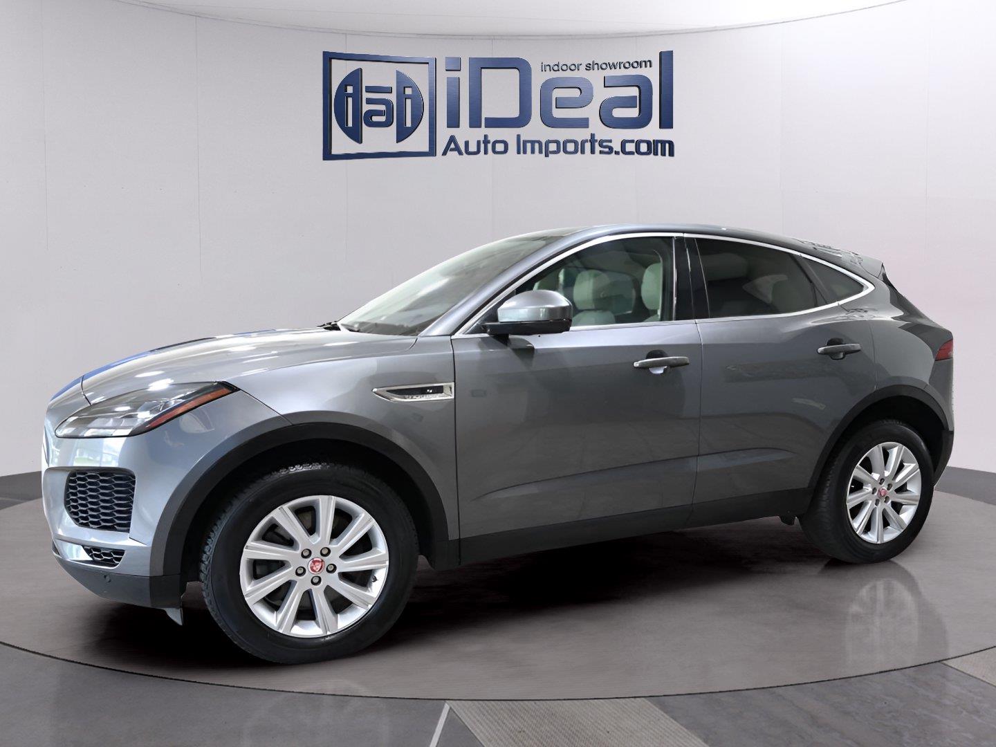 Gray (Corris Grey Metallic) 2019 Jaguar E-PACE SUV / Crossover All-Wheel Drive Automatic