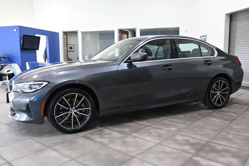 Mineral Gray Metallic 2019 BMW 3 Series Sedan All-Wheel Drive Automatic