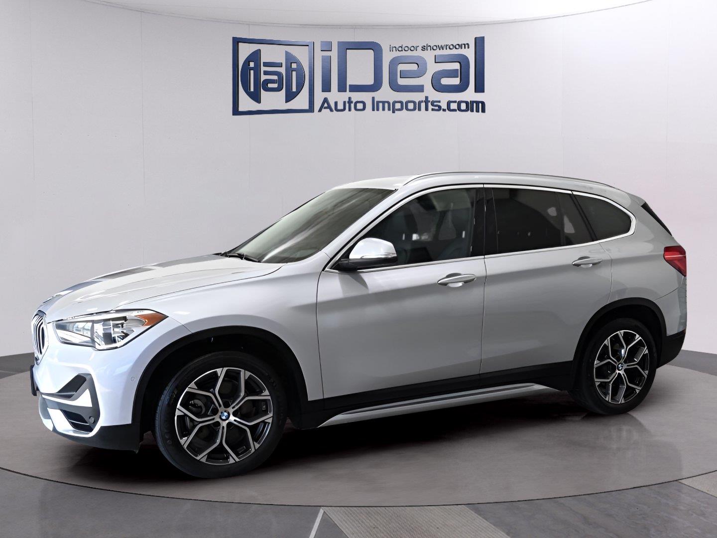 Glacier Silver Metallic 2021 BMW X1 SUV / Crossover All-Wheel Drive Automatic
