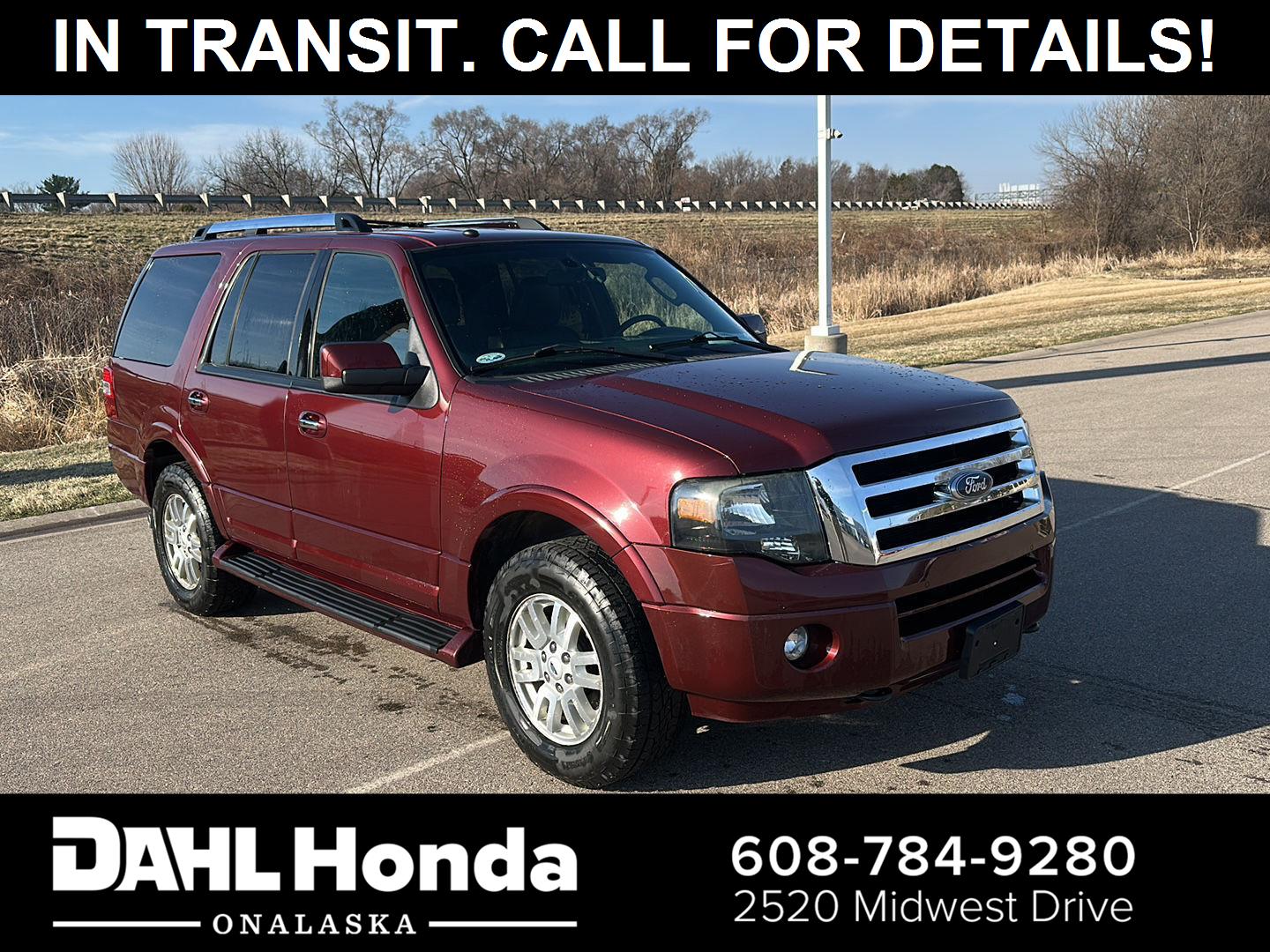 Autumn Red Metallic 2012 Ford Expedition Limited 4WD SUV / Crossover Four-Wheel Drive 6-Speed Automatic Overdrive