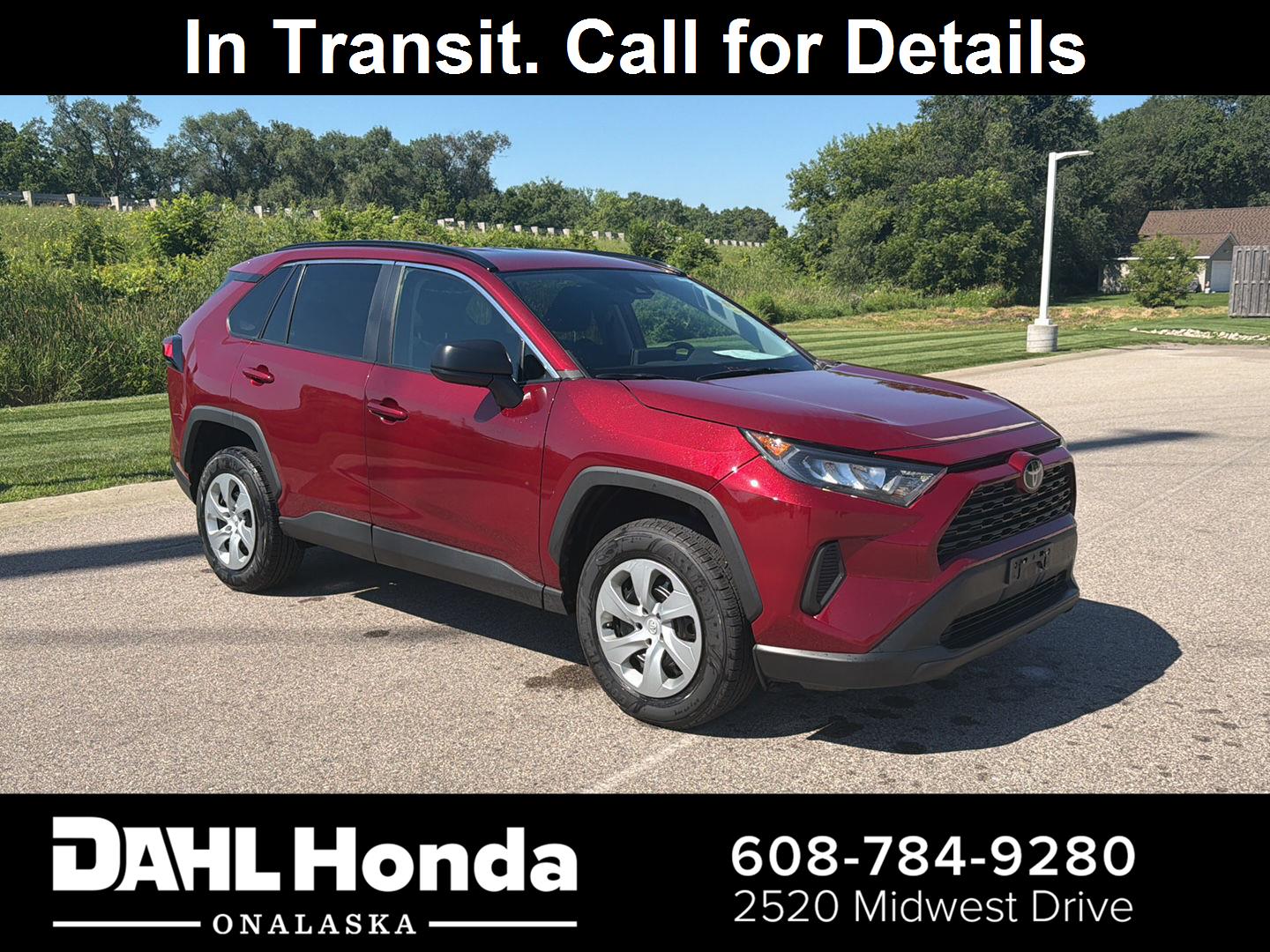 Red (Ruby Flare Pearl) 2020 Toyota RAV4 SUV / Crossover All-Wheel Drive Automatic