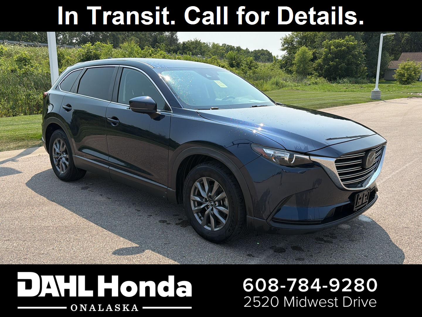 Deep Crystal Blue Mica 2022 Mazda CX-9 SUV / Crossover All-Wheel Drive Automatic
