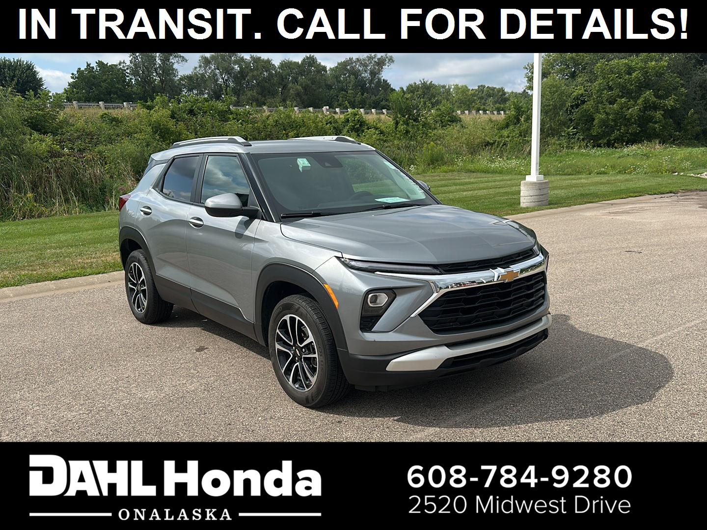 Sterling Gray Metallic 2024 Chevrolet Trailblazer SUV / Crossover Four-Wheel Drive 9-Speed Automatic
