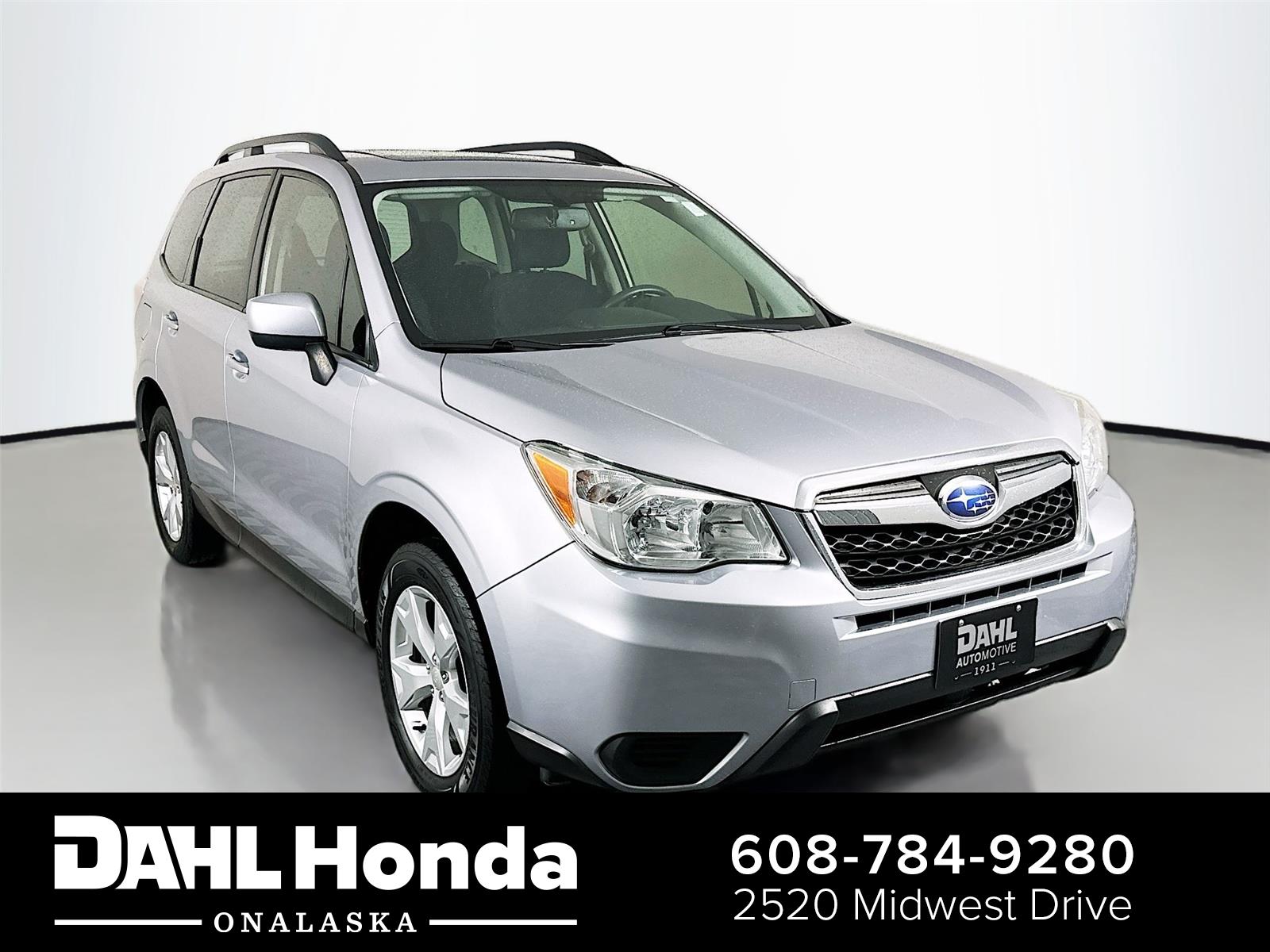 Ice Silver Metallic 2016 Subaru Forester 2.5i Premium SUV / Crossover All-Wheel Drive Continuously Variable Transmission