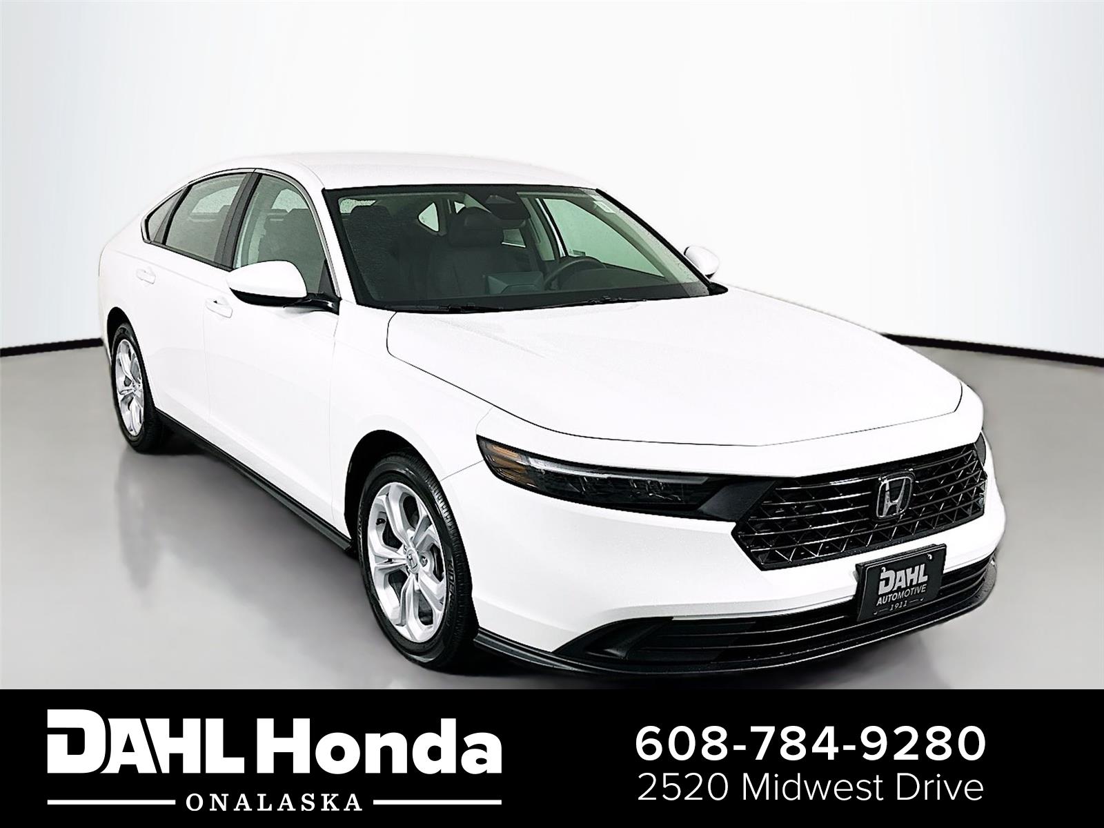 Platinum White Pearl 2026 Honda Accord Sedan Front-Wheel Drive Continuously Variable Transmission
