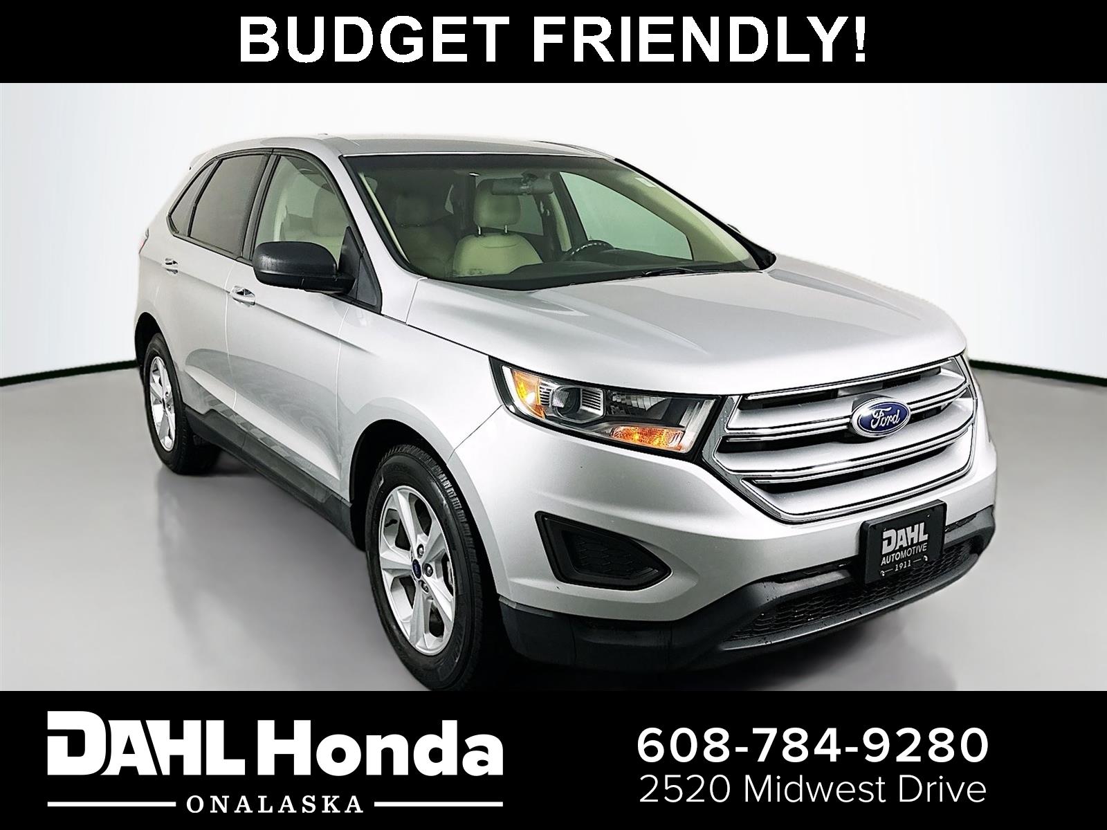 Ingot Silver 2018 Ford Edge SUV / Crossover All-Wheel Drive 6-Speed Automatic