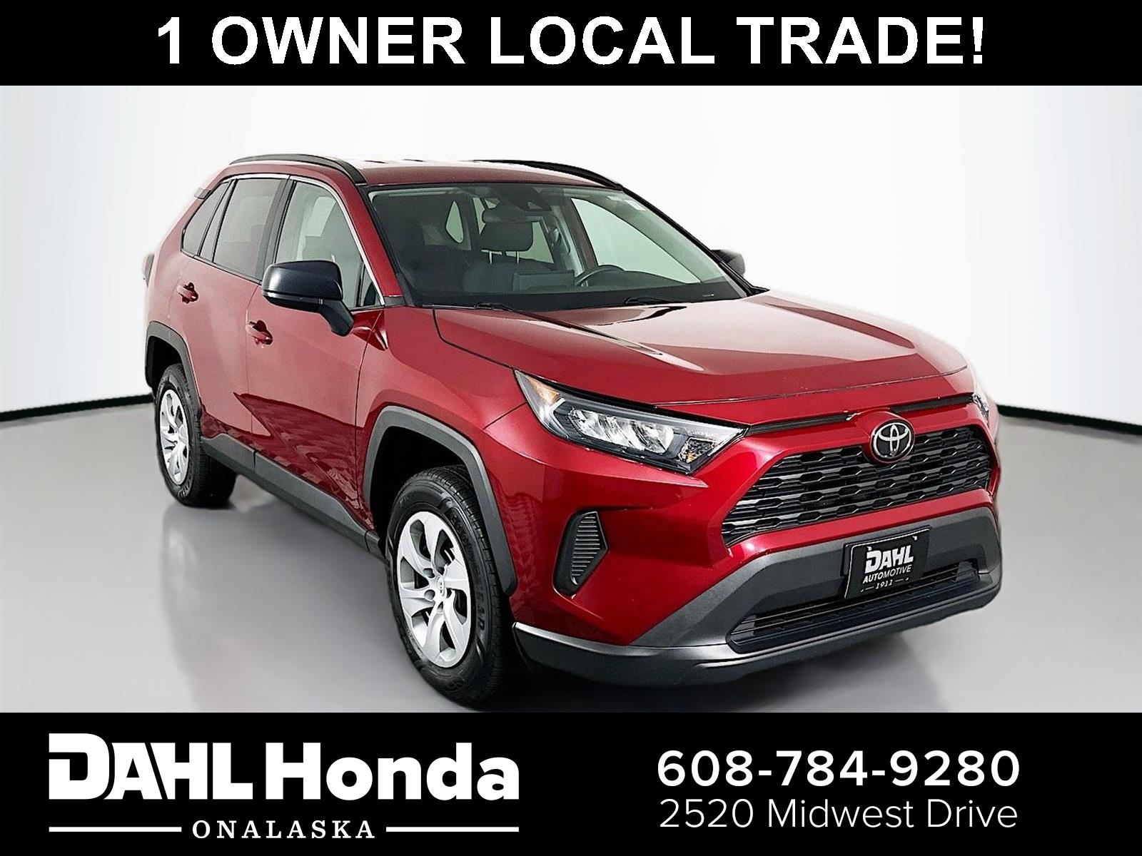 Red (Ruby Flare Pearl) 2020 Toyota RAV4 SUV / Crossover All-Wheel Drive Automatic