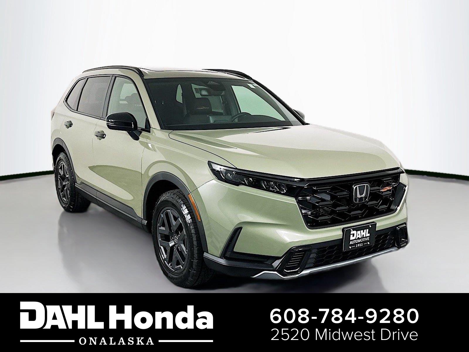 Ash Green Metallic 2026 Honda CR-V Hybrid SUV / Crossover All-Wheel Drive 1-Speed Dual Clutch